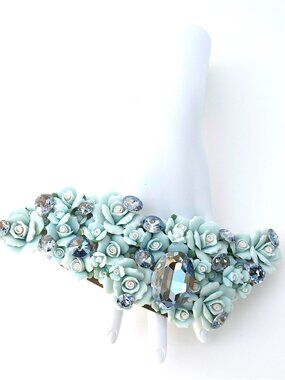 GASOLINE GLAMOUR LADY SINGS THE BLUES MEDIUM KNUCKLE DUSTER RING💙🪻💎